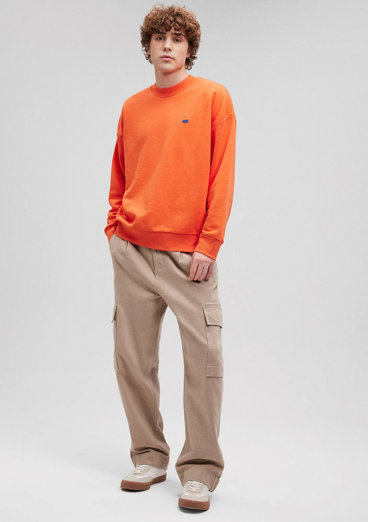 Beige Cargo Pants