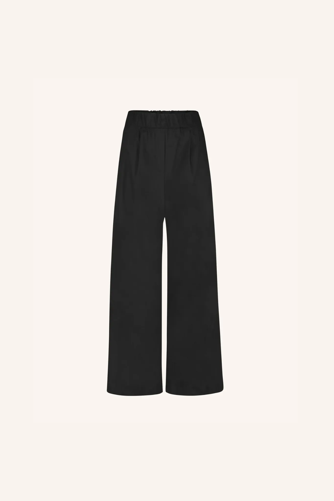 BENJI POPLIN PANTS - BLACK