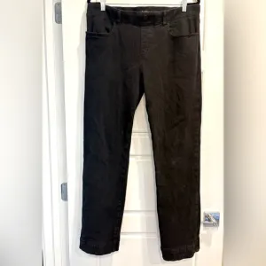 Betabrand Straigh Leg 4 Pocket Yoga Denim Pull On Pants Womens XL Slim Fall Jean