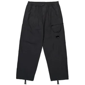 Black Cotton Jeans & Pant