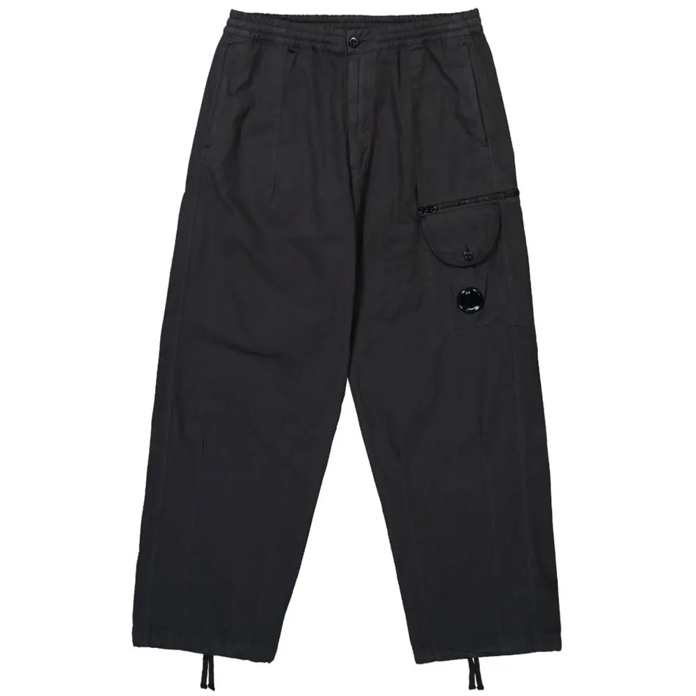 Black Cotton Jeans & Pant