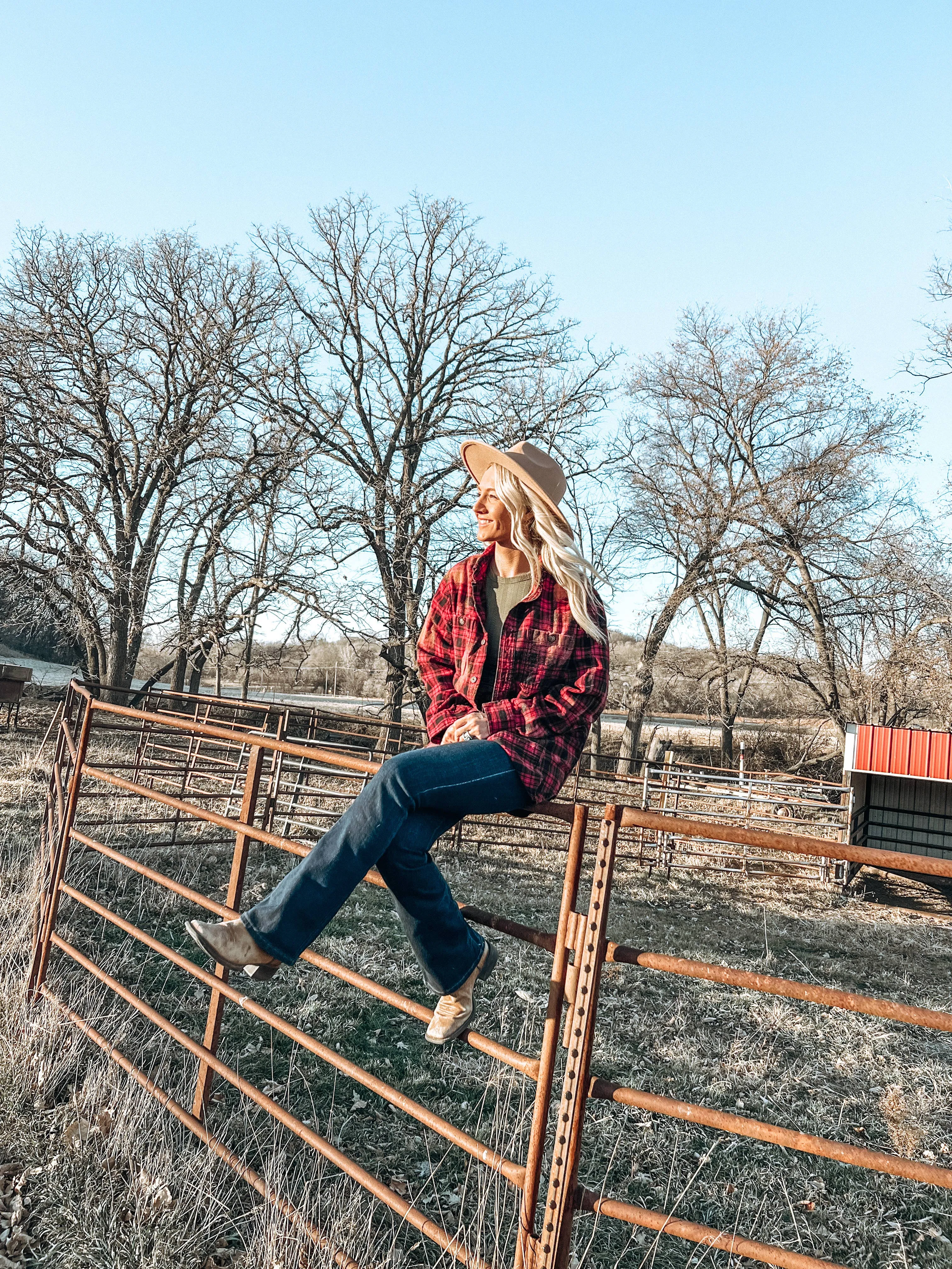 Bleached Flannel Shirt