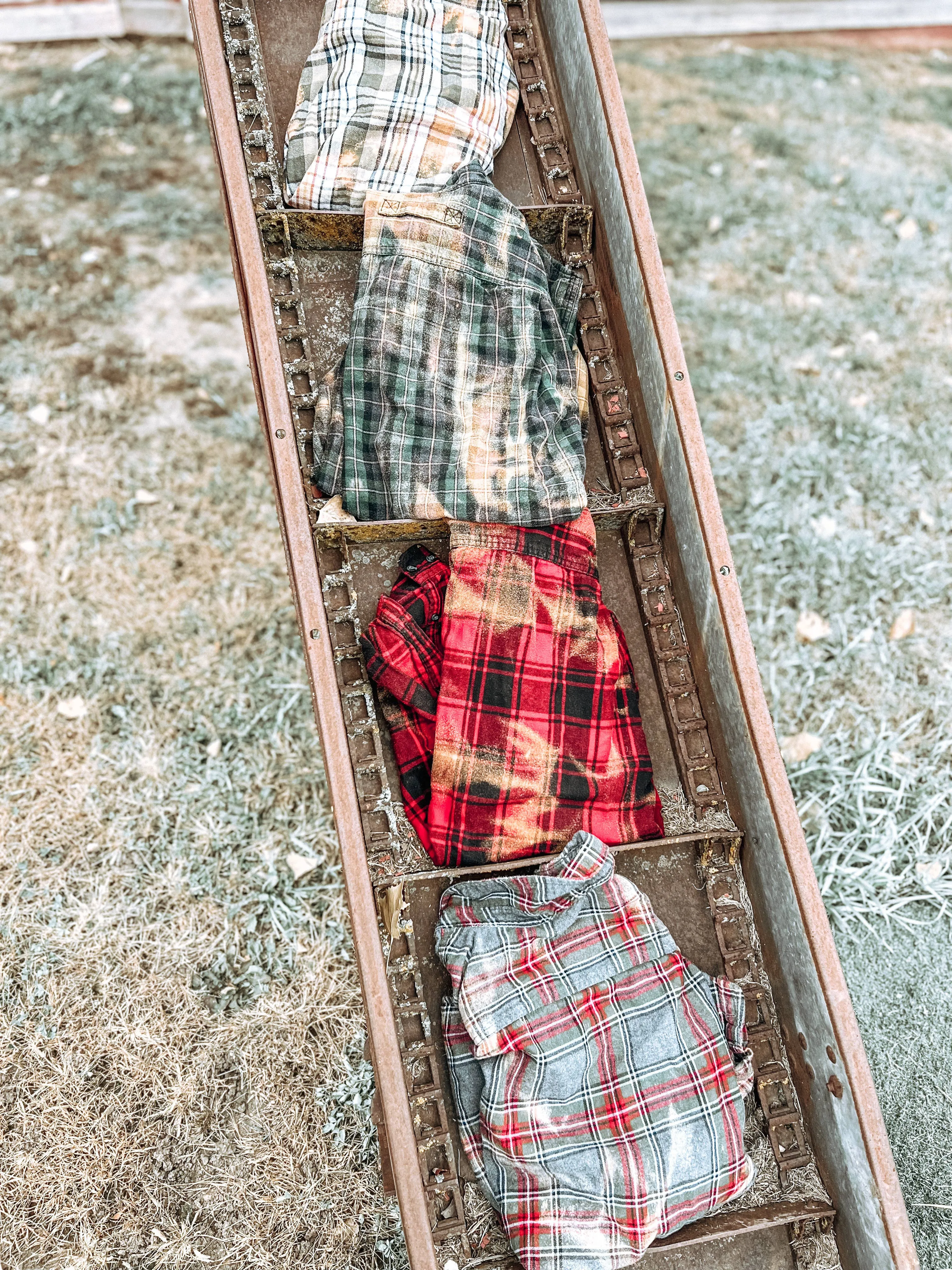 Bleached Flannel Shirt