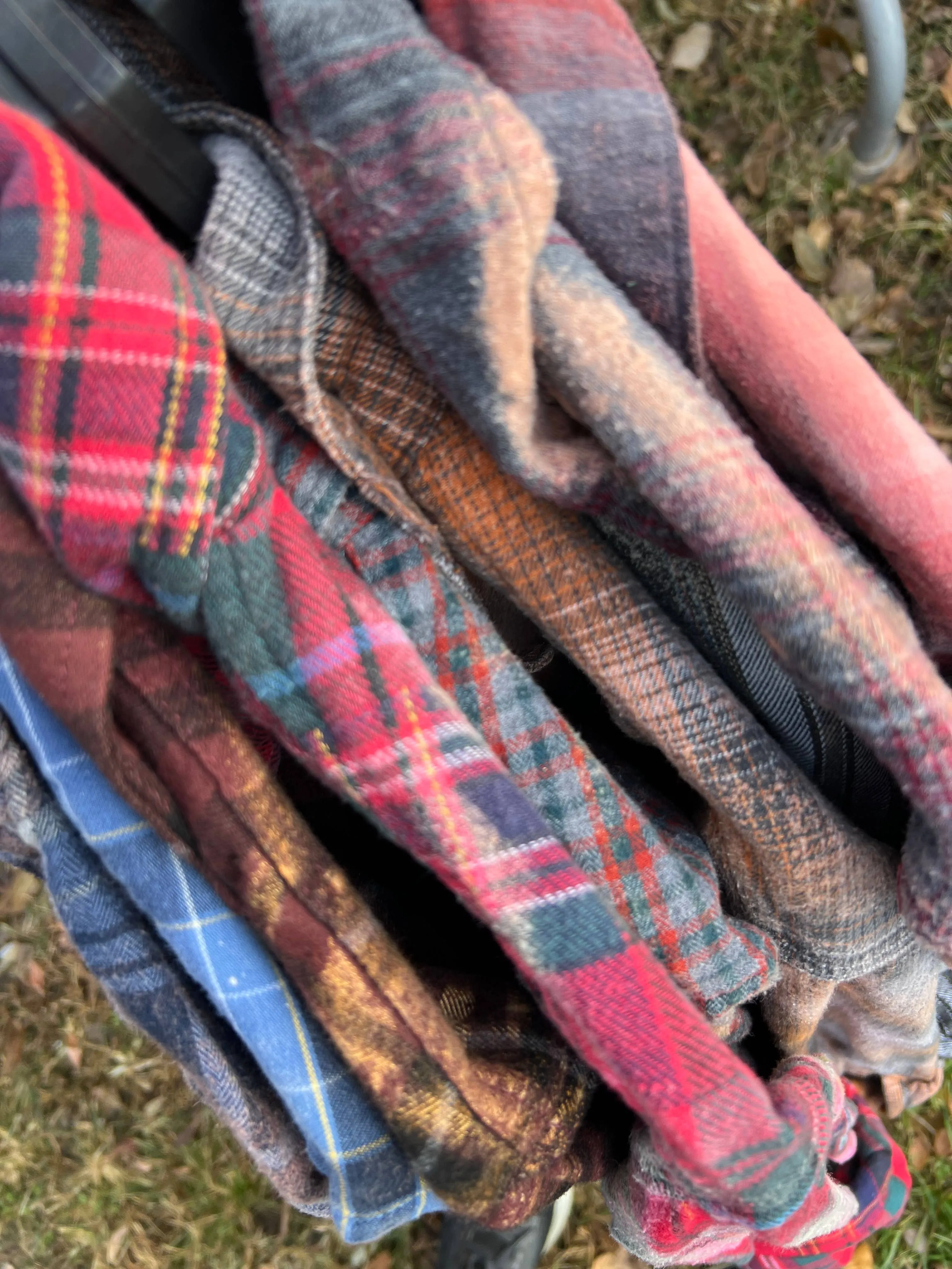 Bleached Flannel Shirt