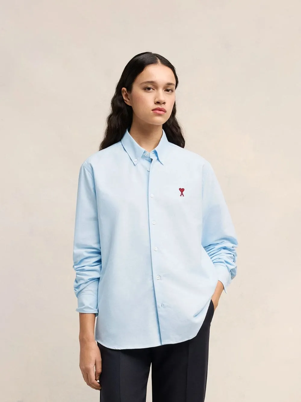 Blue Button-Down Ami de Coeur Shirt