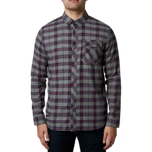 Boedi Ls Flannel Shirt - Pewter