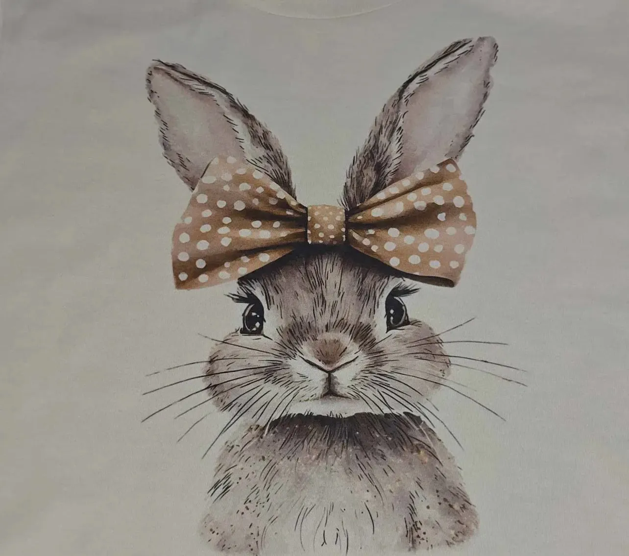 Boho Bow Bunny Tee