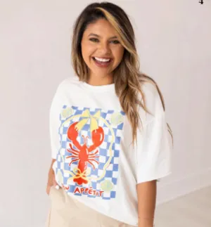 Bon Appetit Crawfish Tee