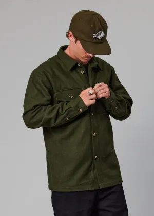 Boondocks Felt Shirt Pineneedle