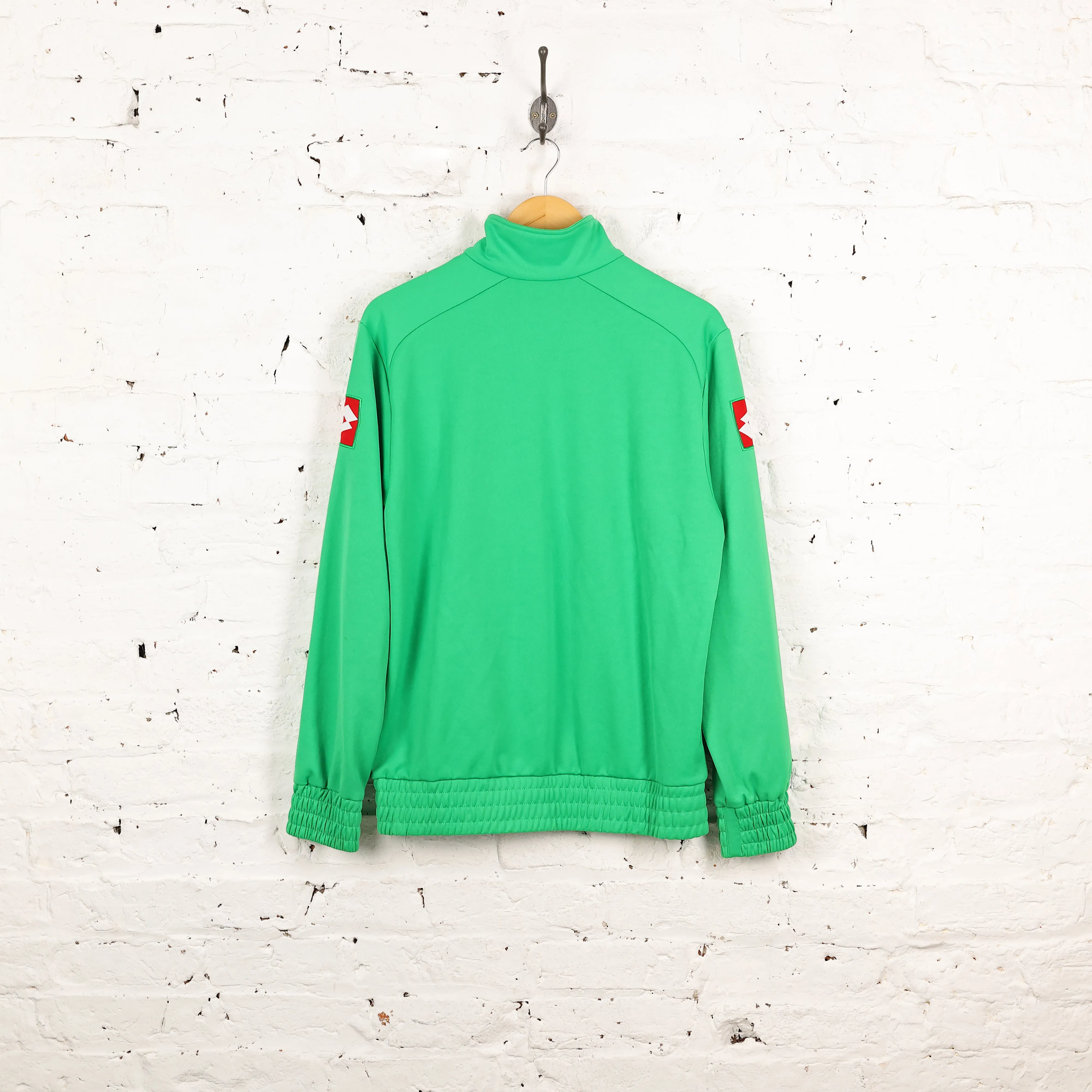 Borussia Monchengladbach 2003 Lotto 1/4 Zip Training Top - Green - M
