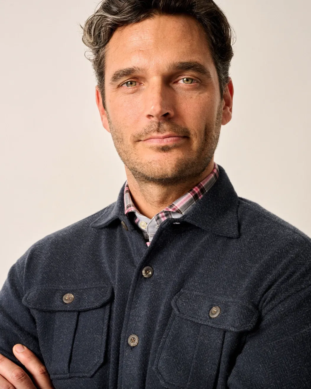 Briggs Lodge Shirt-Navy