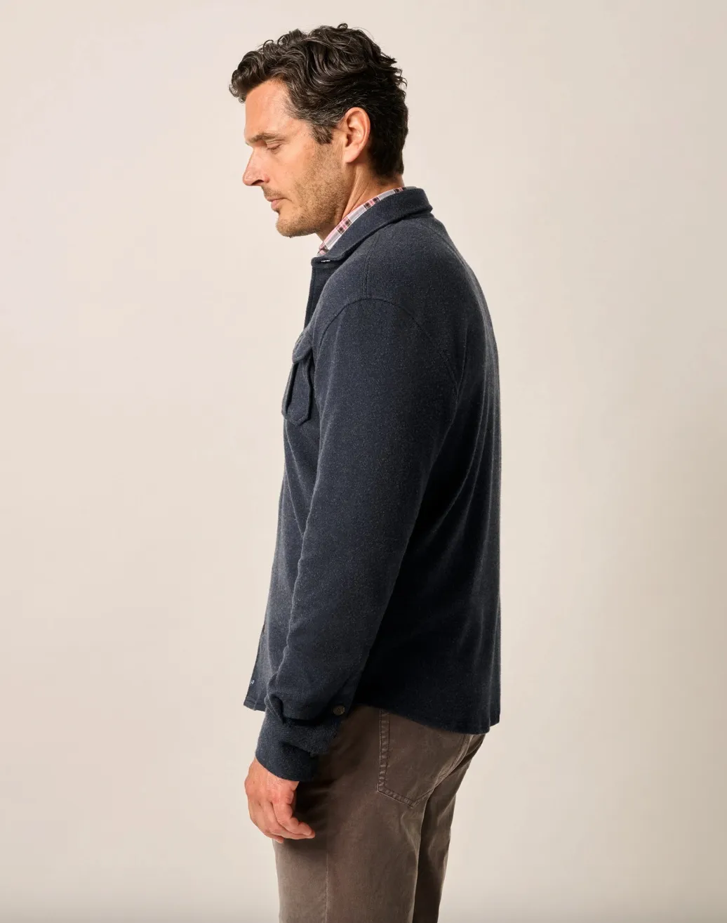 Briggs Lodge Shirt-Navy
