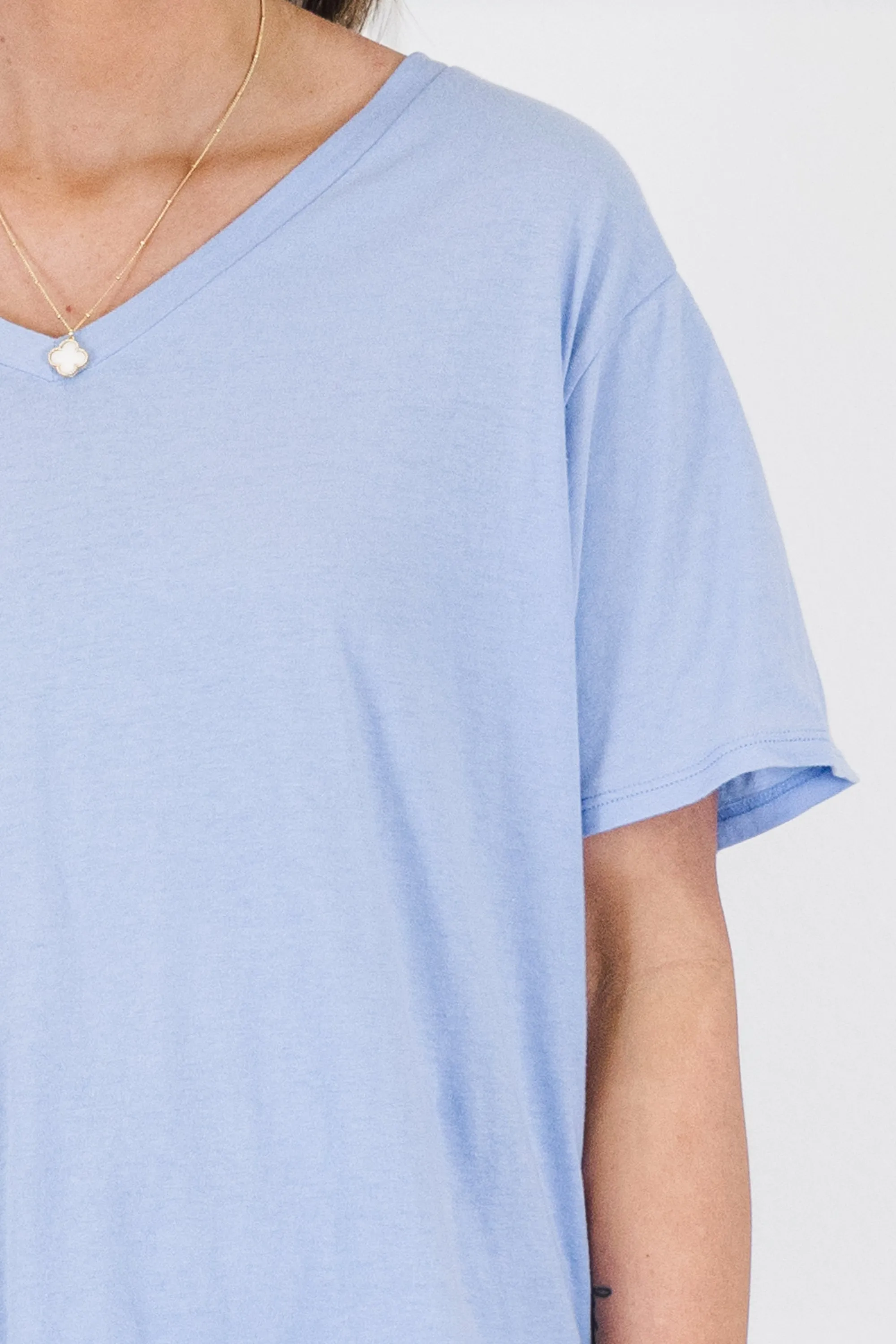 Bright Days Tee, Spring Blue