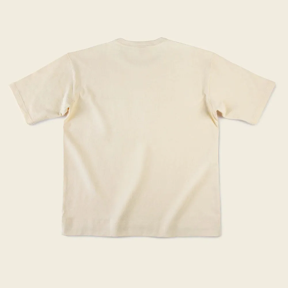 Bronson Apricot 9.8oz Heavyweight Classic Pocket Tee