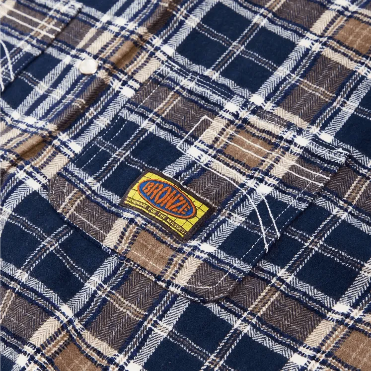 Bronze 56K - 56 Flannel - (Blue)