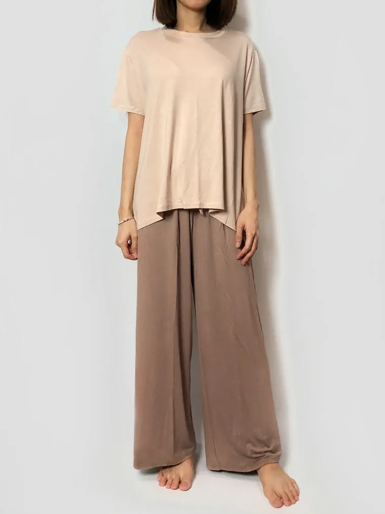 Brown Loose Long Lounge Set
