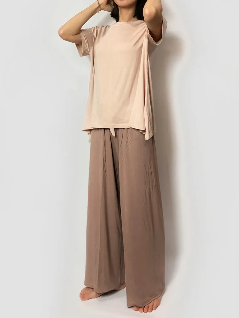 Brown Loose Long Lounge Set