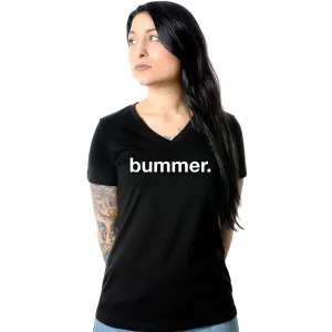 Bummer Tapered V-Neck Tee Shirt