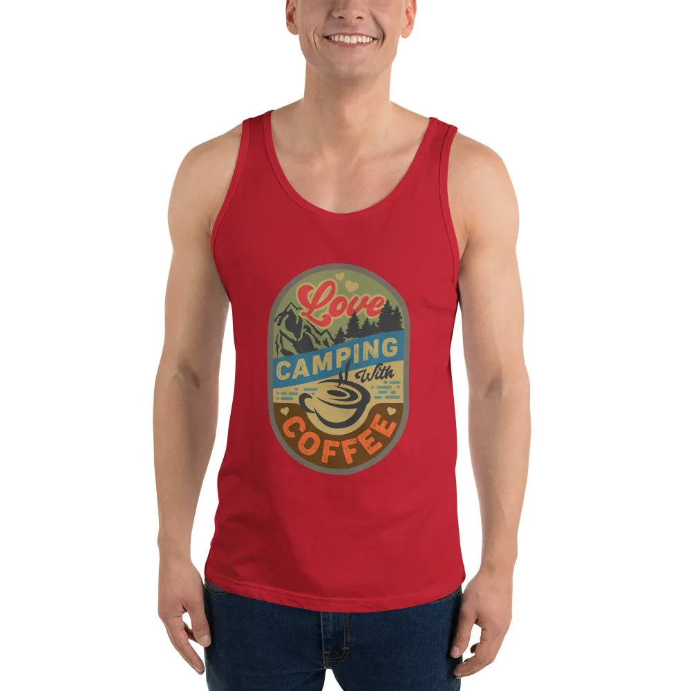 Camping and Coffee muscle Tank