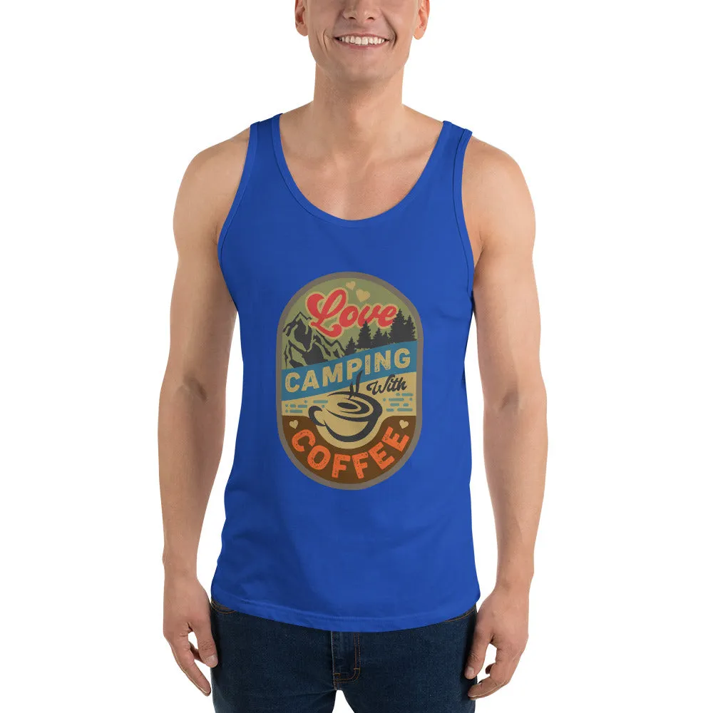 Camping and Coffee muscle Tank