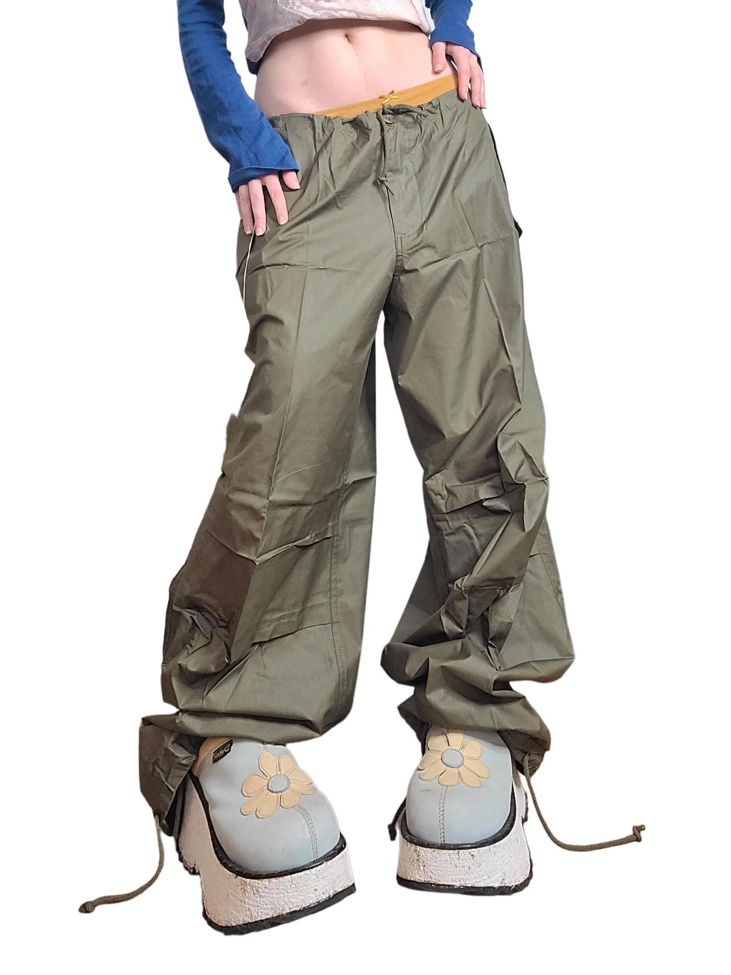 Cargo parachute kaki