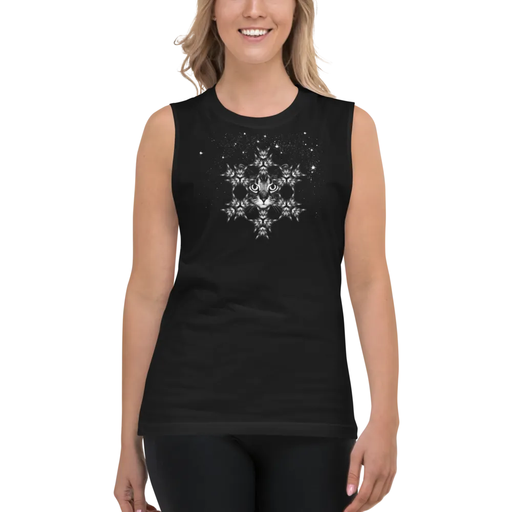 CAT GALAXY Muscle Shirt