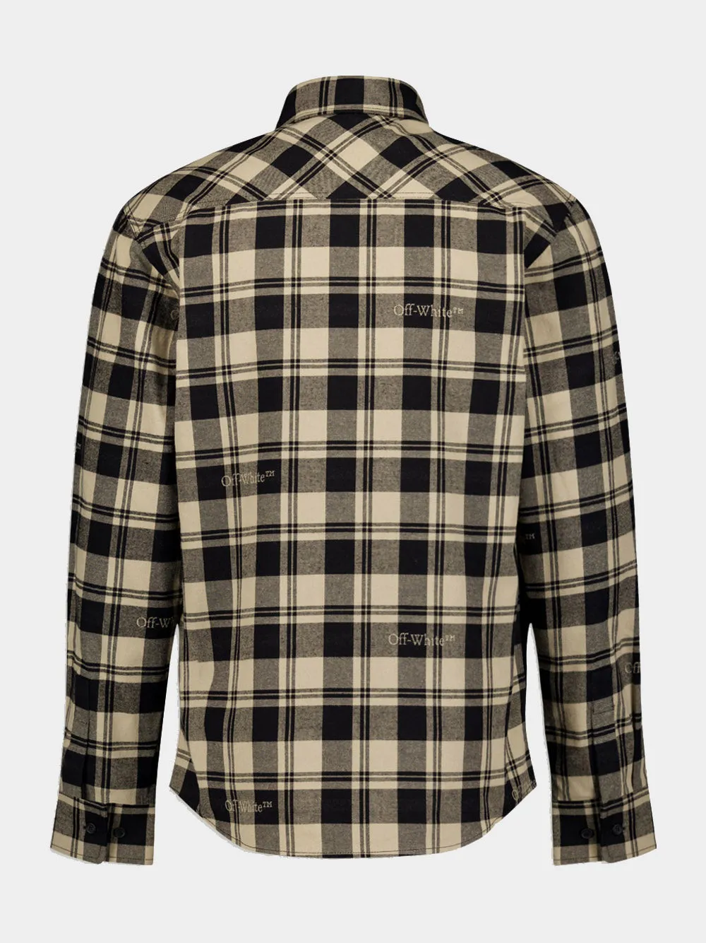 Check-Print Flannel Shirt