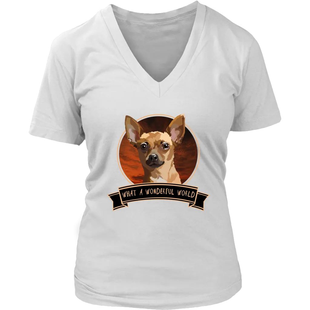 Chihuahua What a Wonderful World Shirt