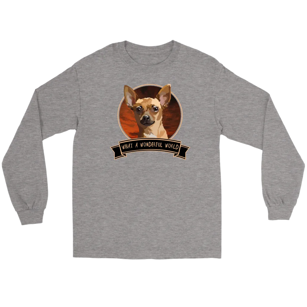Chihuahua What a Wonderful World Shirt