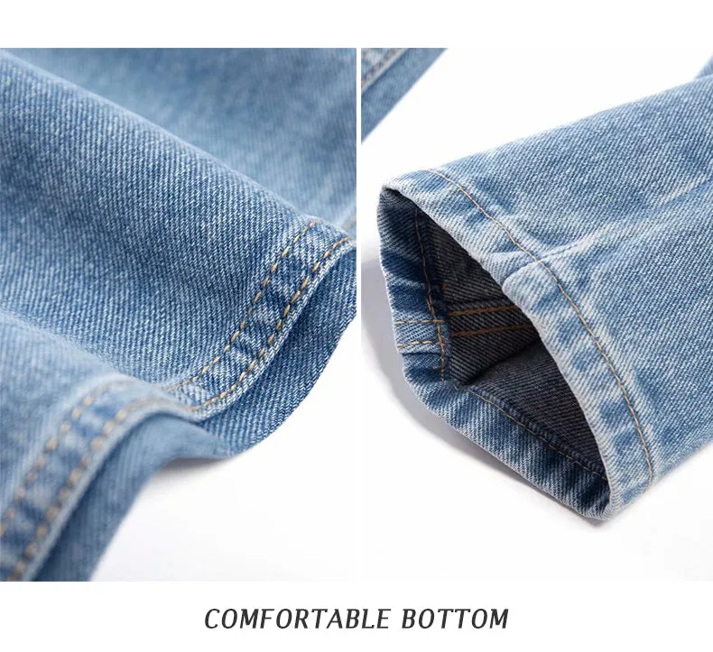 CityHottie - Harem Pants Vintage High Waist Jeans Woman Boyfriends Women's Jeans Full Length Mom Jeans Cowboy Denim Pants Vaqueros Mujer
