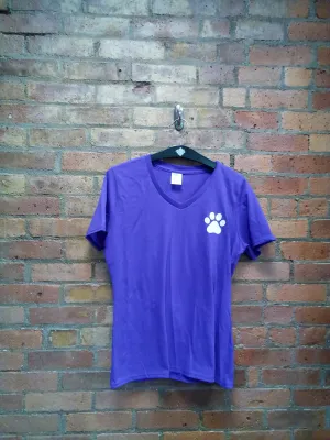 CLEARANCE - Ballston spa Ladies V-Neck T-Shirt - Size Medium