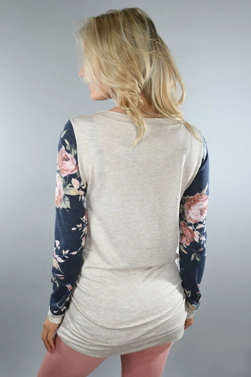 Color Me Floral ~ Navy