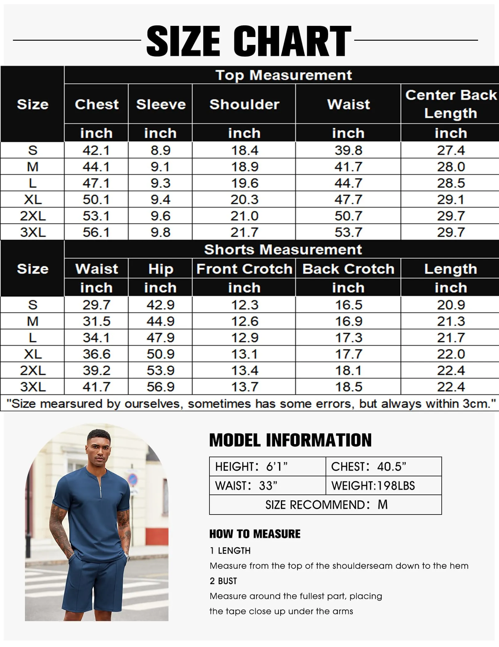 COOFANDY Men's 2 Pieces Outfits Casual Quarter Zip Polo T Shirt and Shorts Set Athletic Jogging Summer Tracksuit
