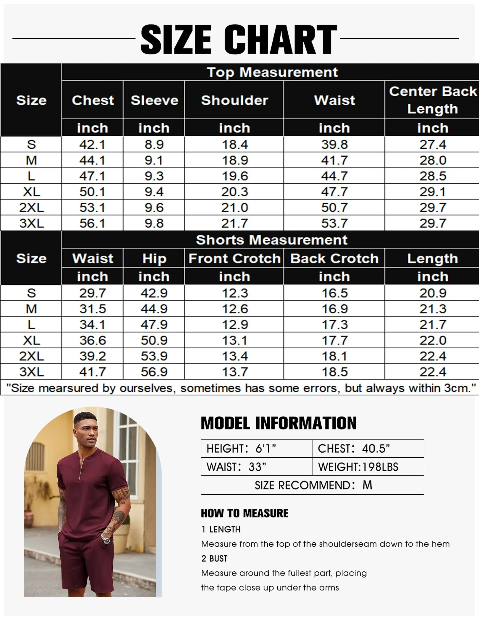 COOFANDY Men's 2 Pieces Outfits Casual Quarter Zip Polo T Shirt and Shorts Set Athletic Jogging Summer Tracksuit