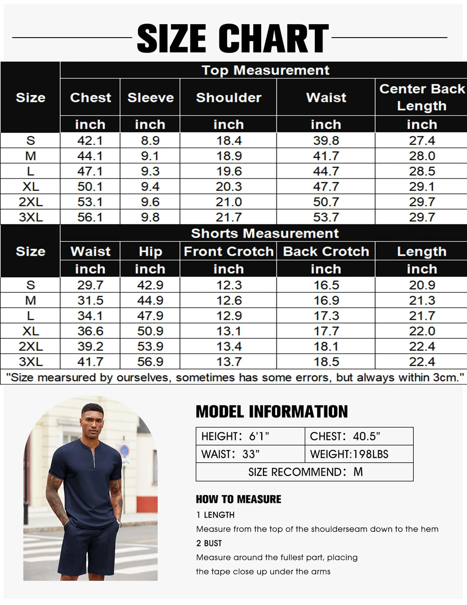 COOFANDY Men's 2 Pieces Outfits Casual Quarter Zip Polo T Shirt and Shorts Set Athletic Jogging Summer Tracksuit