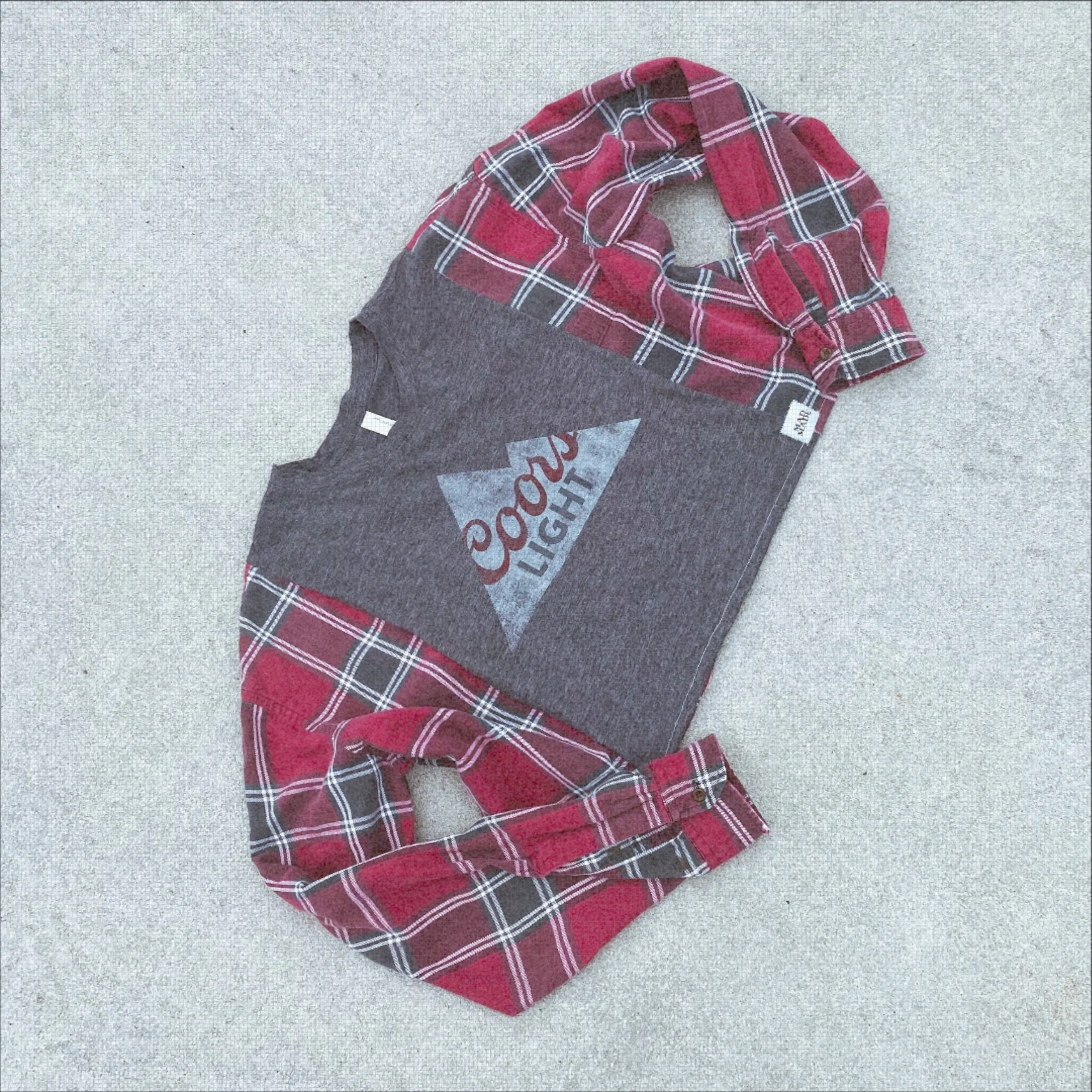 Coors Light Flannel Tee