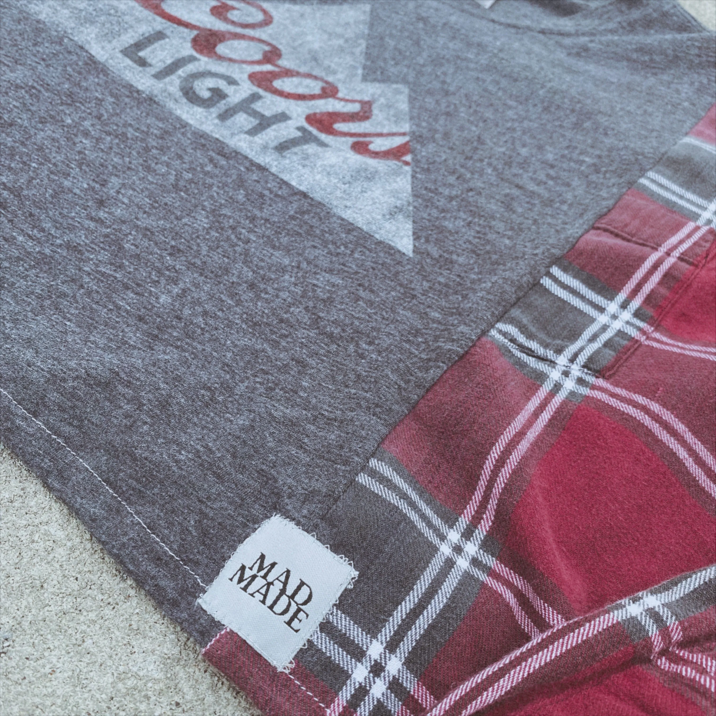 Coors Light Flannel Tee