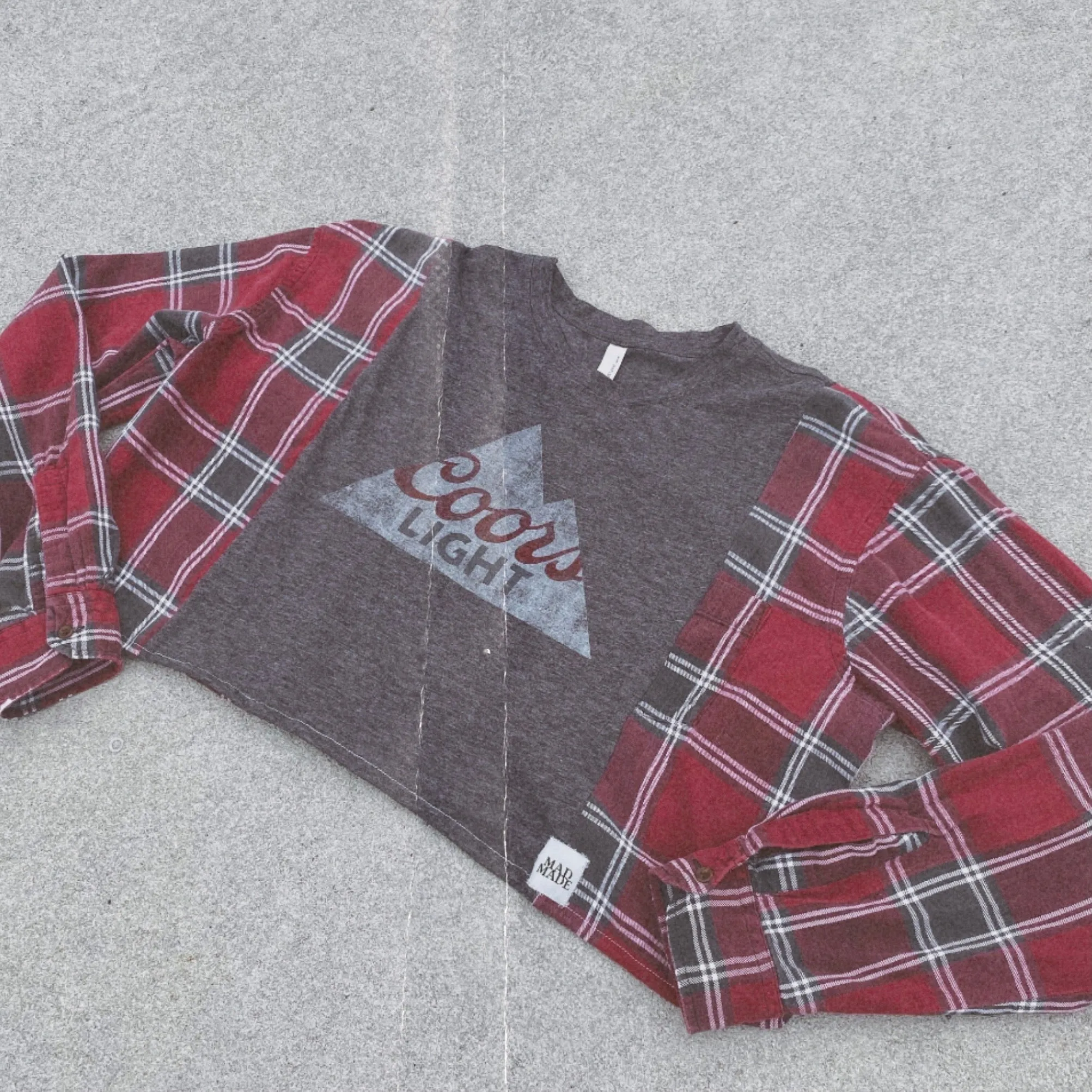 Coors Light Flannel Tee