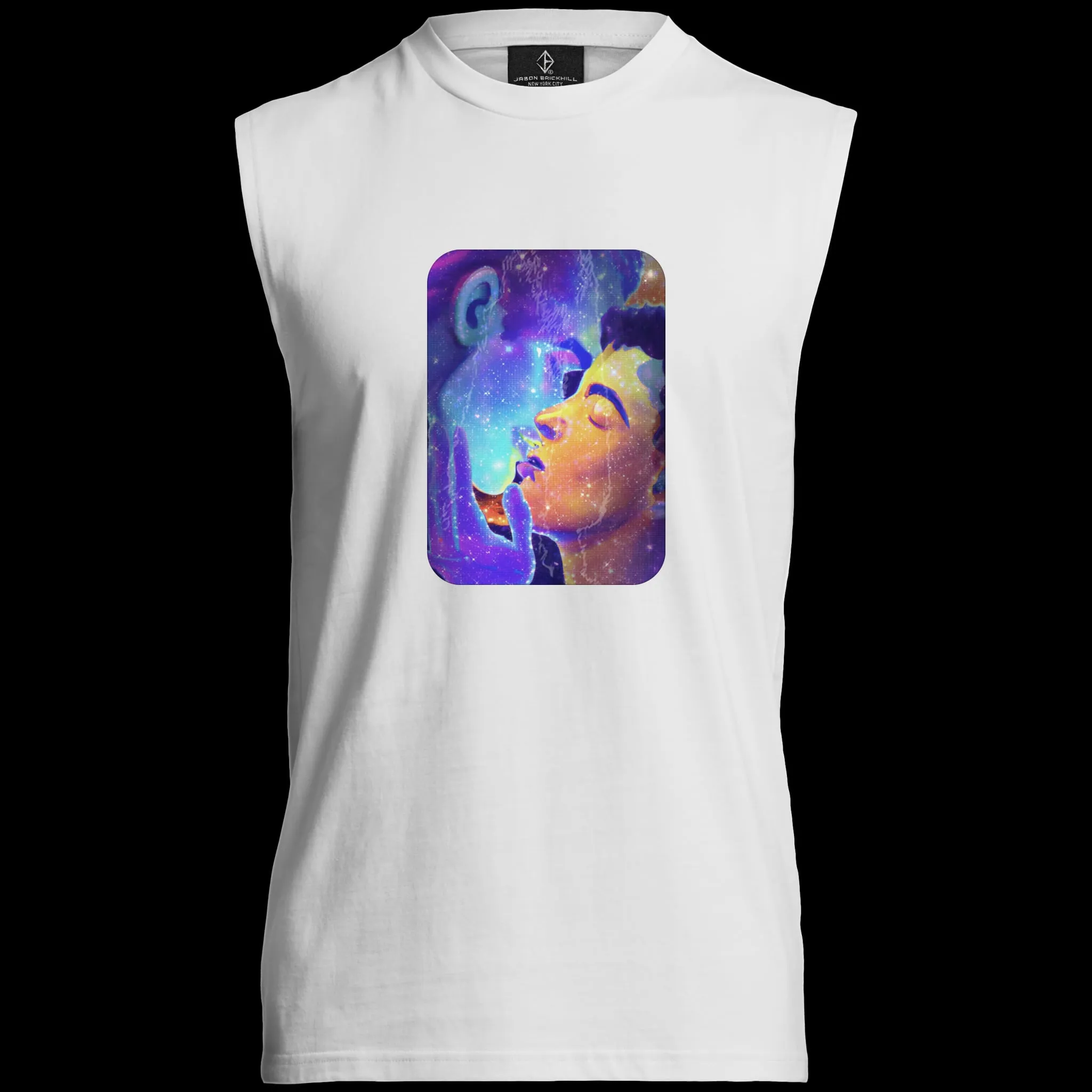 ‘Cosmic Kiss’ Lenticular Muscle Tee
