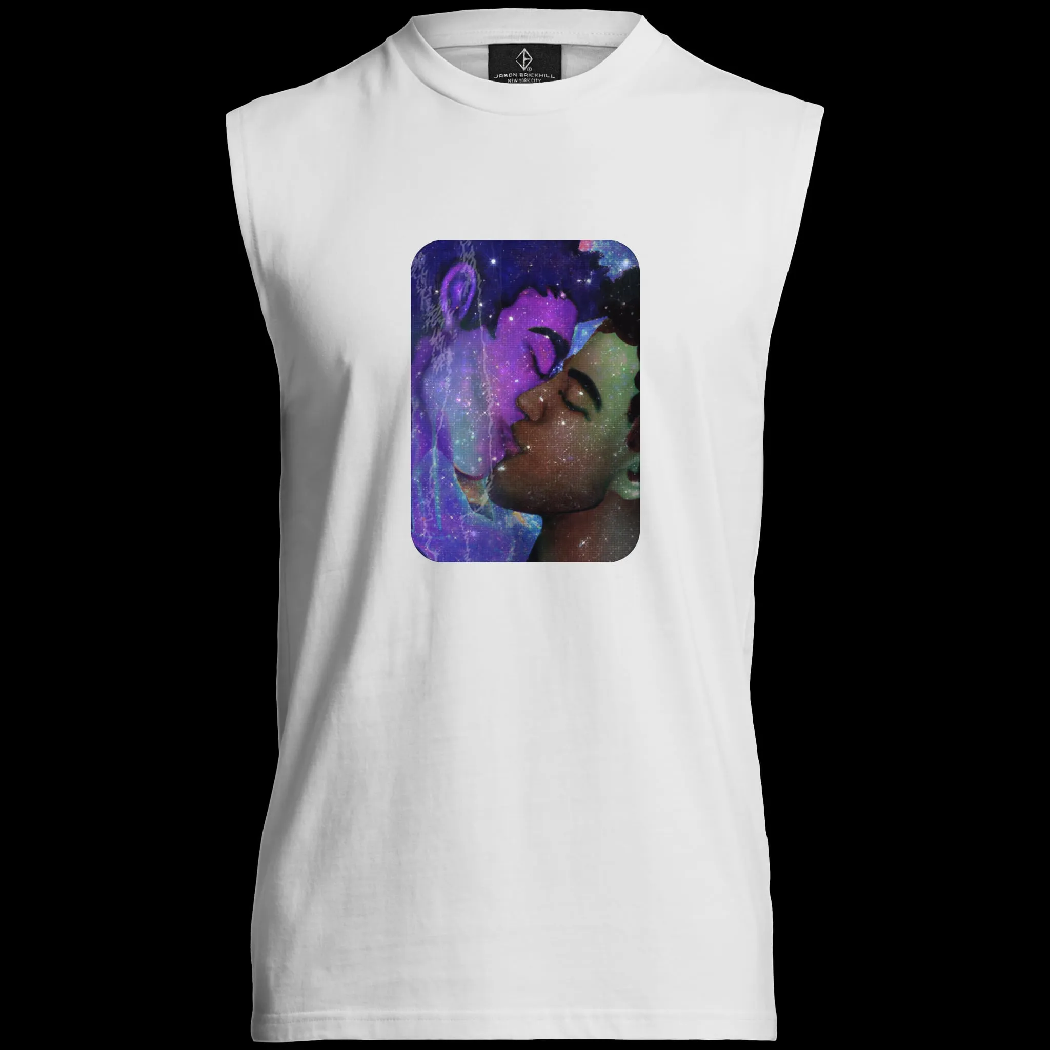 ‘Cosmic Kiss’ Lenticular Muscle Tee
