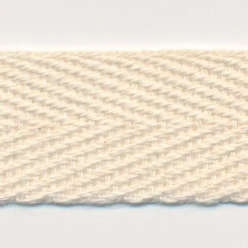 Cotton Herringbone Tape #9000 Ecru