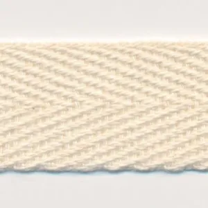 Cotton Herringbone Tape #9000 Ecru