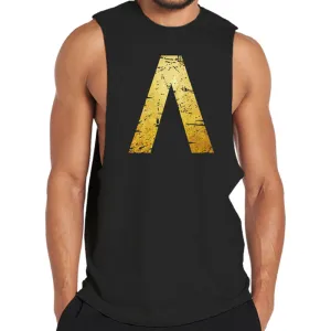 Cotton Warrior Shielded Graphic Men's Tank Top