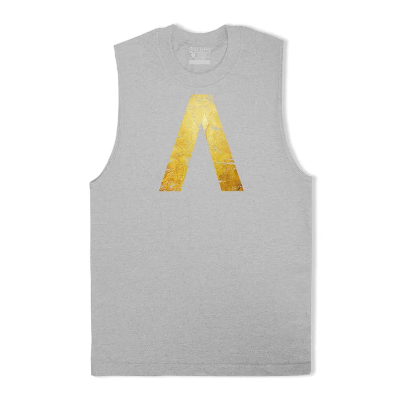 Cotton Warrior Shielded Graphic Men's Tank Top