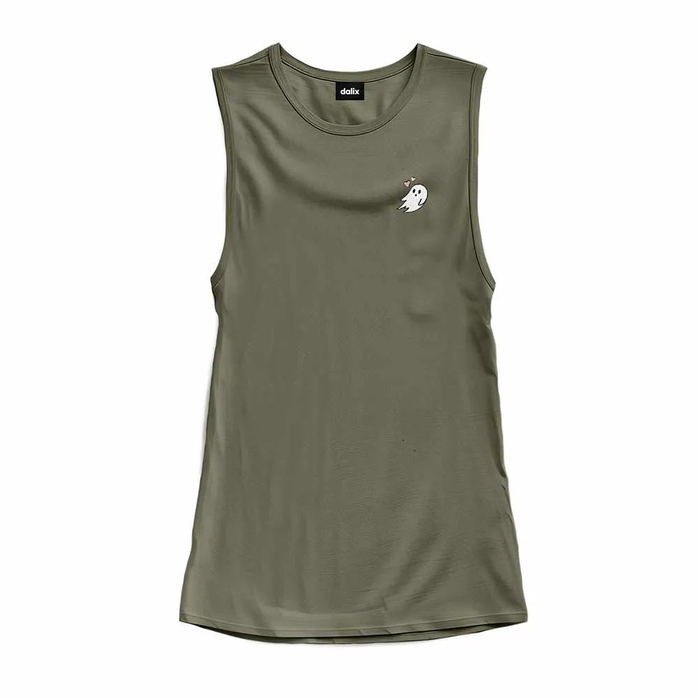 Dalix Heartly Ghost Muscle Tank