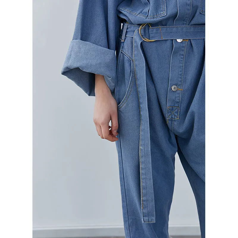Diane Blue Denim Jumpsuit