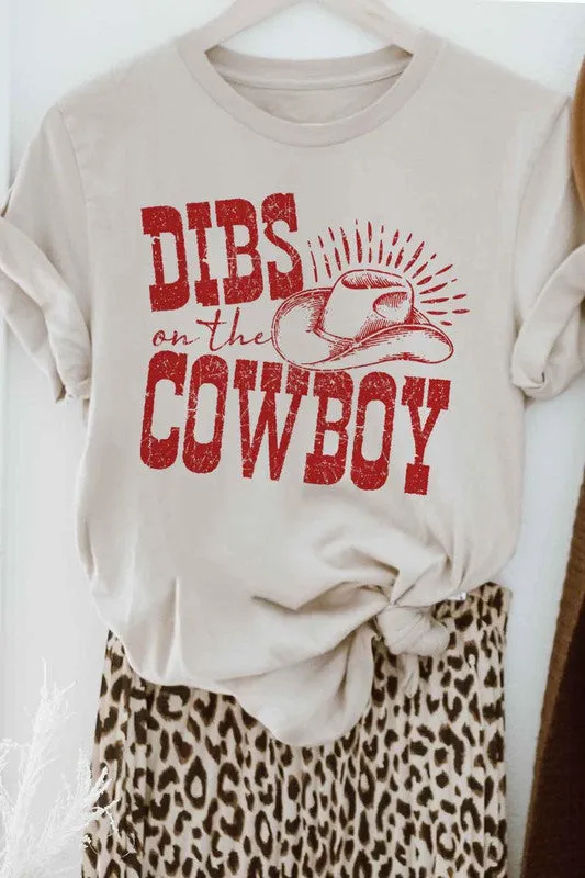 DIBS ON THE COWBOY GRAPHIC TEE / T-SHIRT