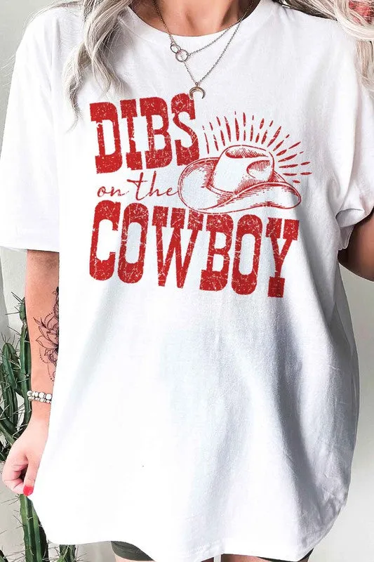 DIBS ON THE COWBOY GRAPHIC TEE / T-SHIRT