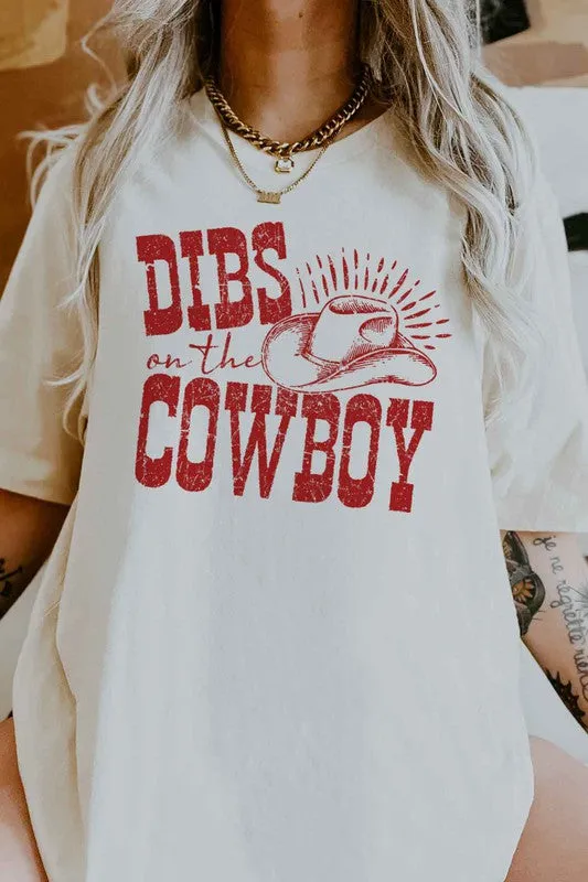 DIBS ON THE COWBOY GRAPHIC TEE / T-SHIRT