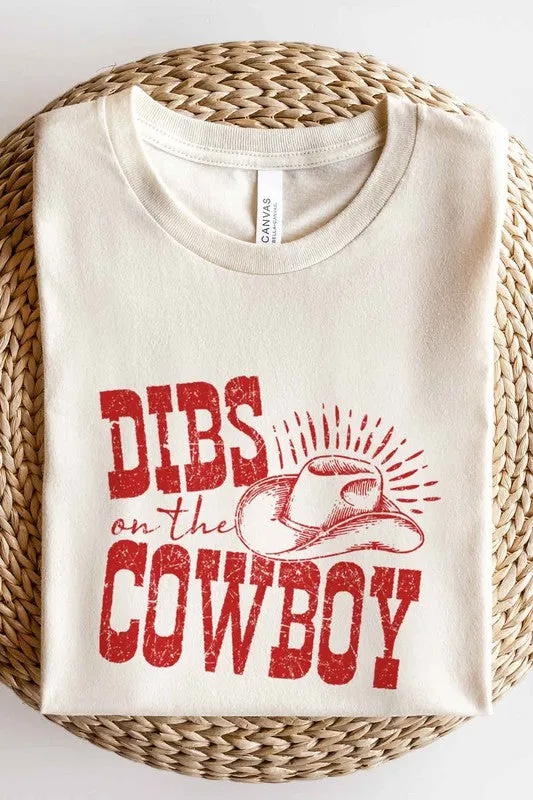 DIBS ON THE COWBOY GRAPHIC TEE / T-SHIRT